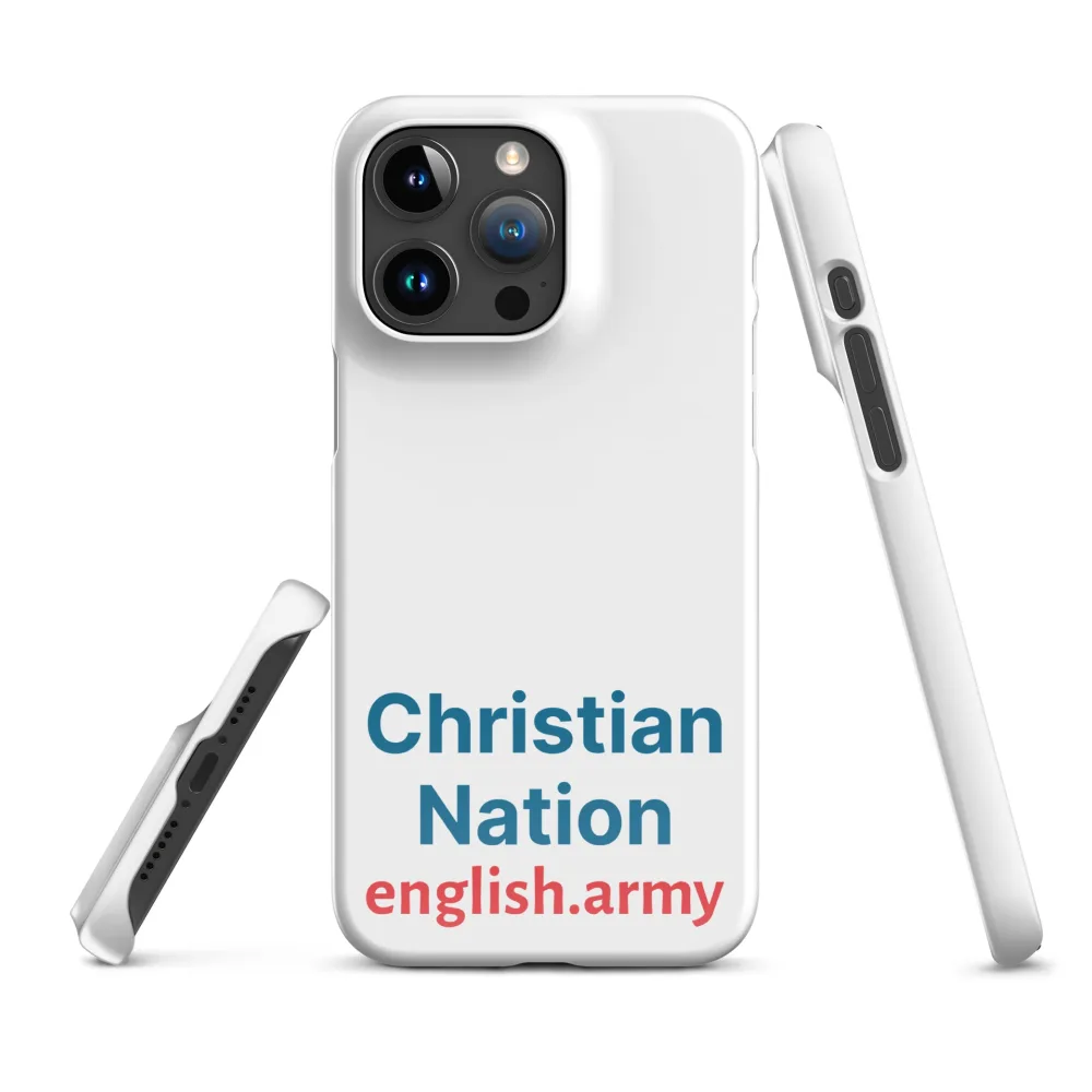 Christian Nation - Snap Case für iPhone®