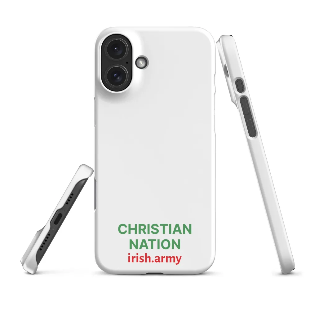 Christian Nation - Snap Case für iPhone®