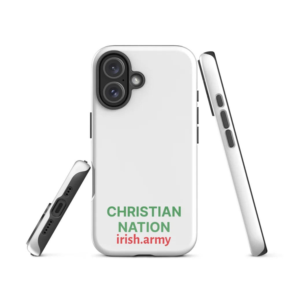 Christian Nation - Robuste Hülle für iPhone®