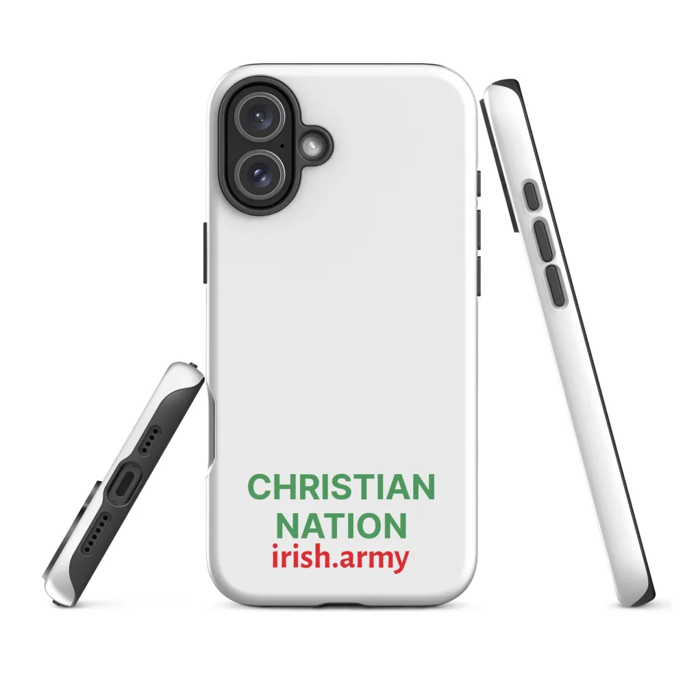 Christian Nation - Robuste Hülle für iPhone®