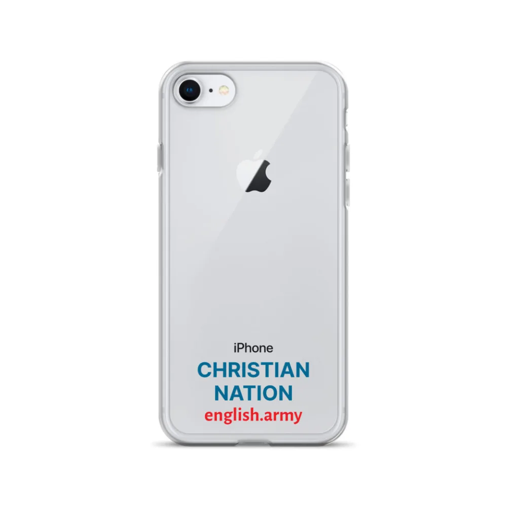 Christian Nation - Klare Hülle für iPhone®