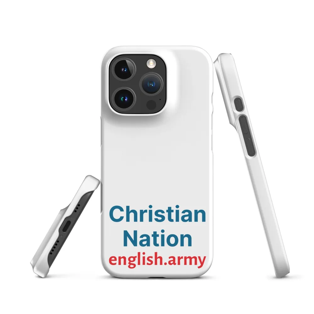 Christian Nation - Snap Case für iPhone®