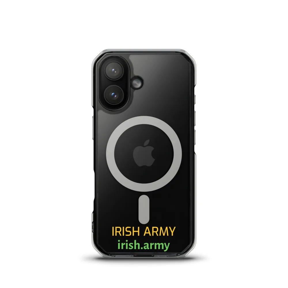 Irische Armee - MagSafe® Clear Case für iPhone®