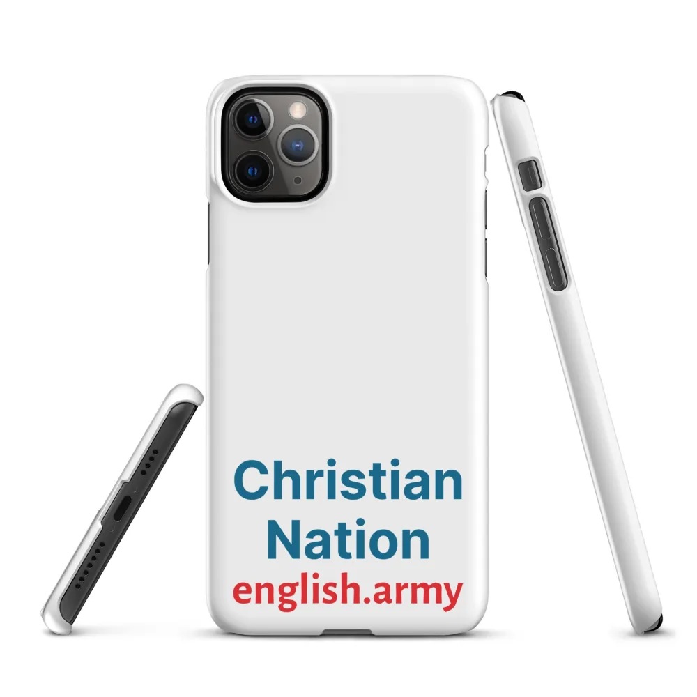 Christian Nation - Snap Case für iPhone®