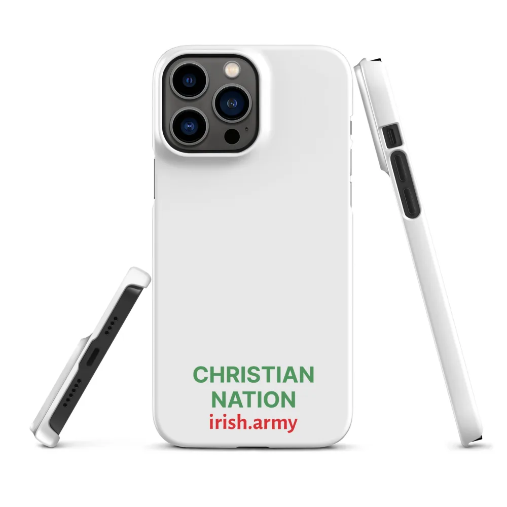 Christian Nation - Snap Case für iPhone®