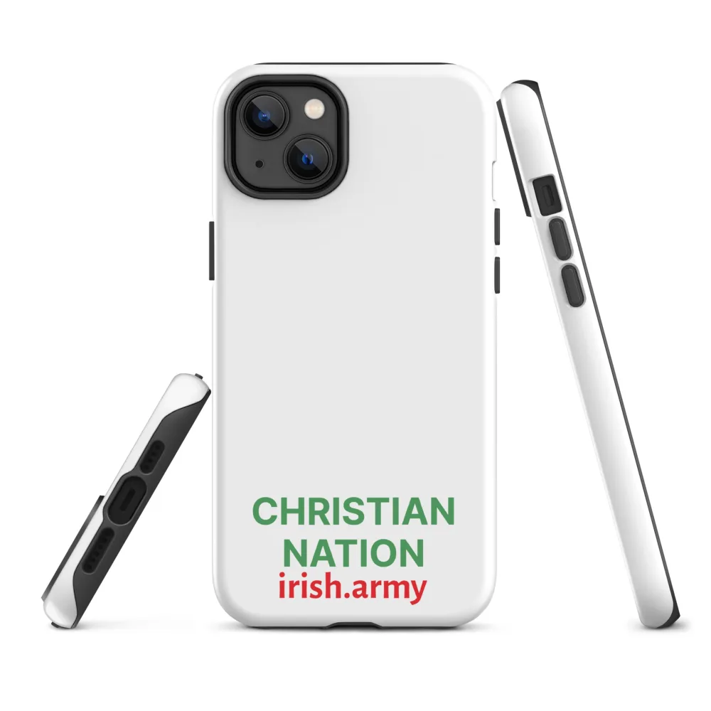 Christian Nation - Robuste Hülle für iPhone®