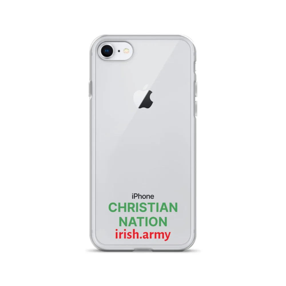 Christian Nation - Klare Hülle für iPhone®