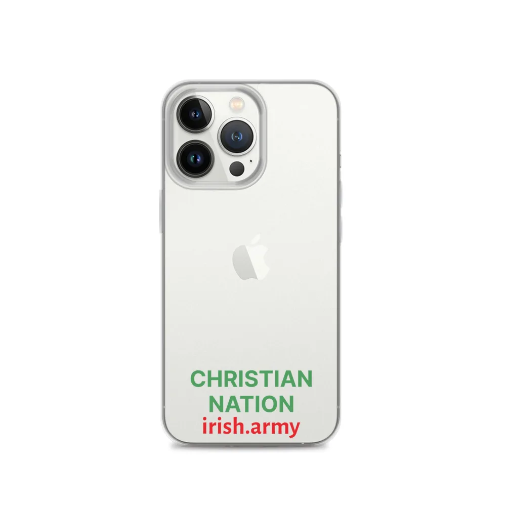 Christian Nation - Klare Hülle für iPhone®