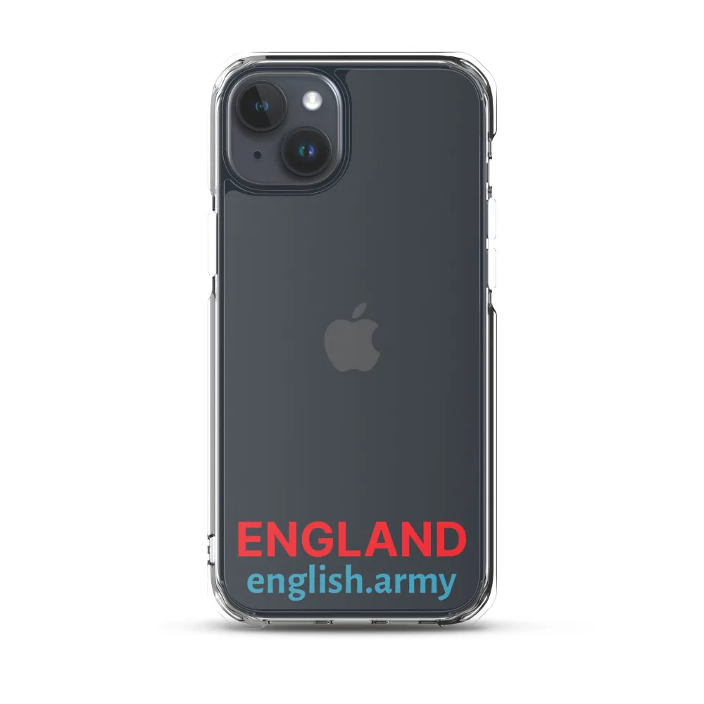 ENGLAND - Transparente Hülle für iPhone®
