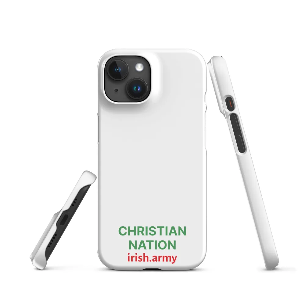 Christian Nation - Snap Case für iPhone®