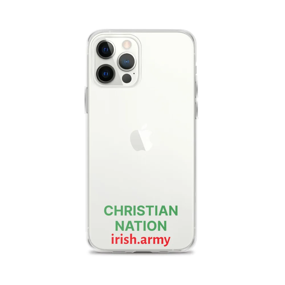 Christian Nation - Klare Hülle für iPhone®