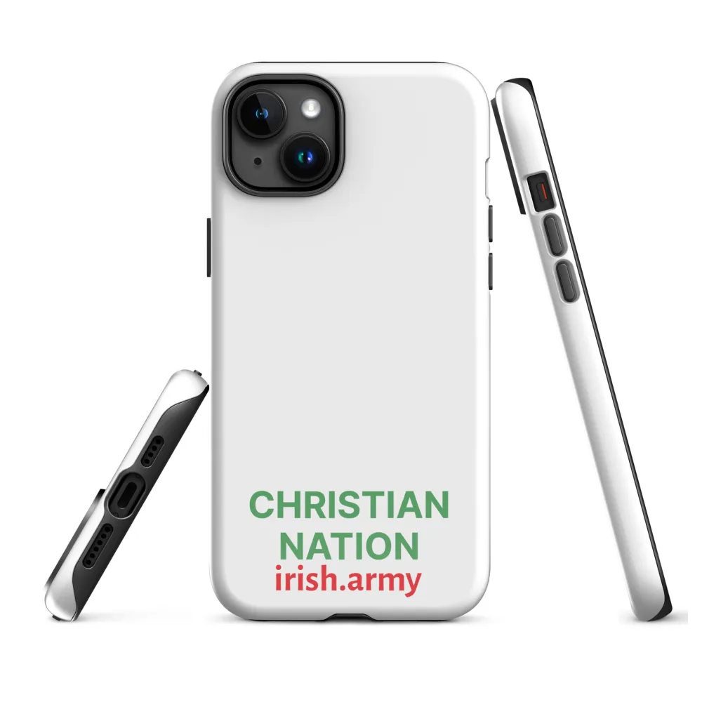 Christian Nation - Robuste Hülle für iPhone®