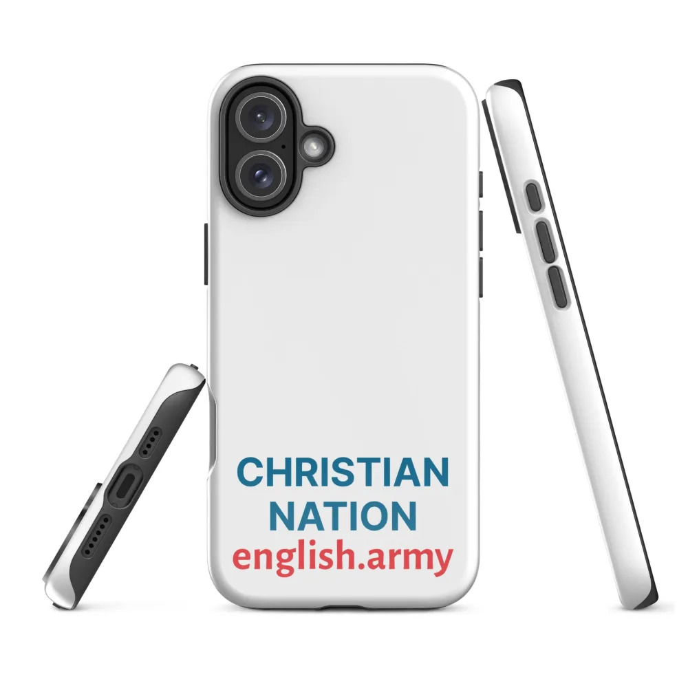 Christian Nation - Robuste Hülle für iPhone®