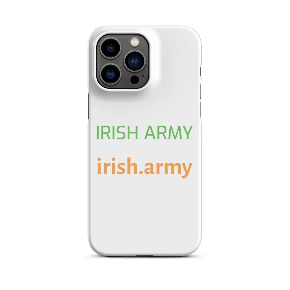 Irische Armee – Schutzhülle für iPhone®