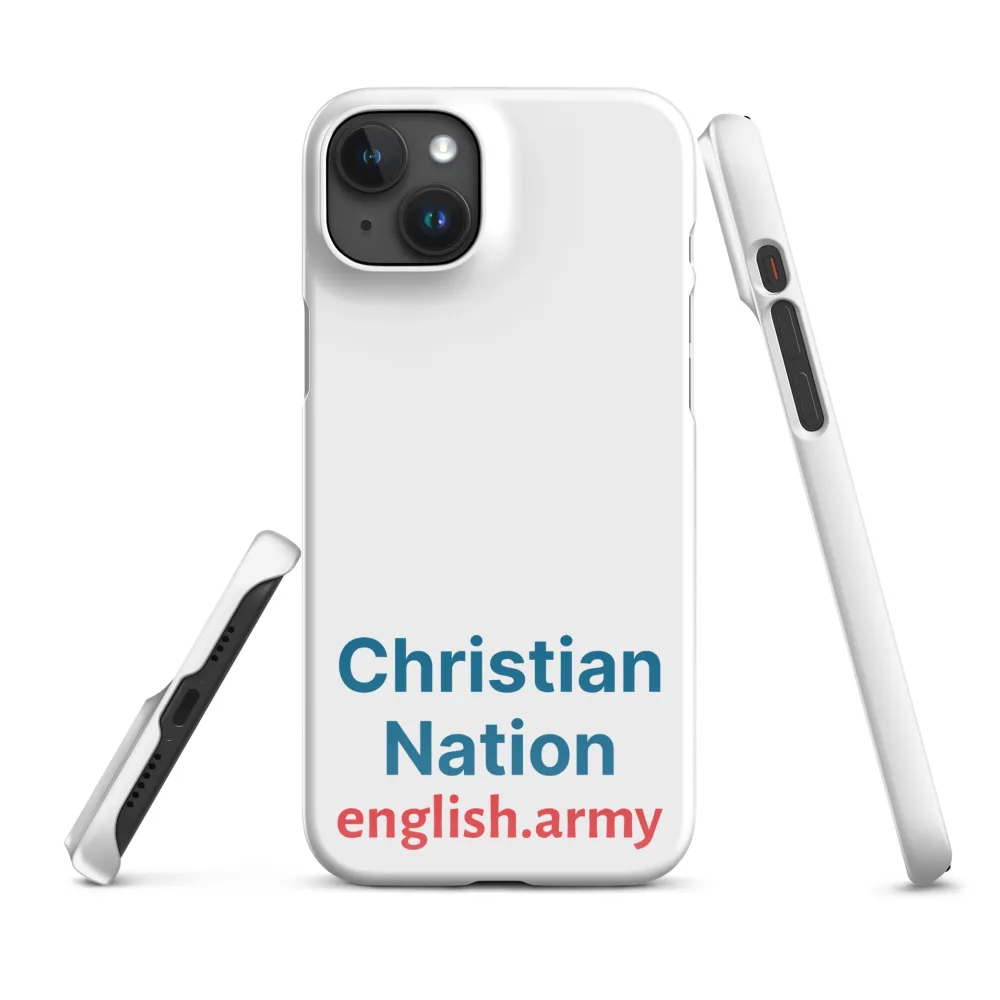 Christian Nation - Snap Case für iPhone®