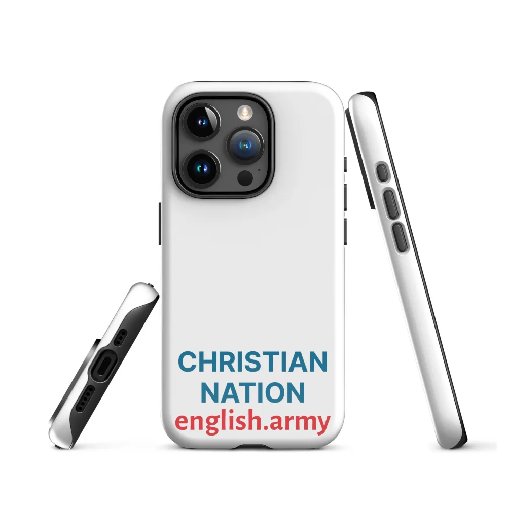 Christian Nation - Robuste Hülle für iPhone®