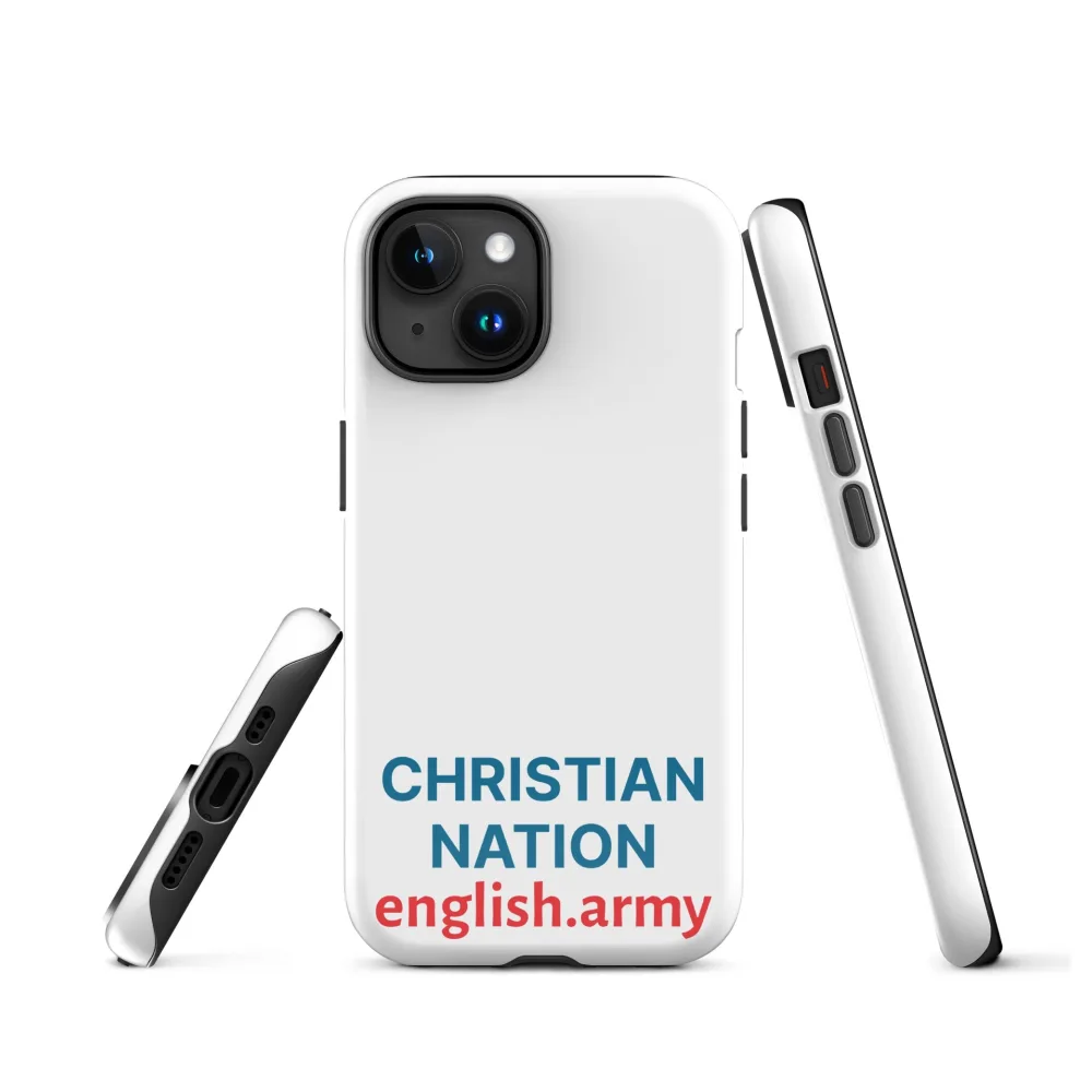 Christian Nation - Robuste Hülle für iPhone®