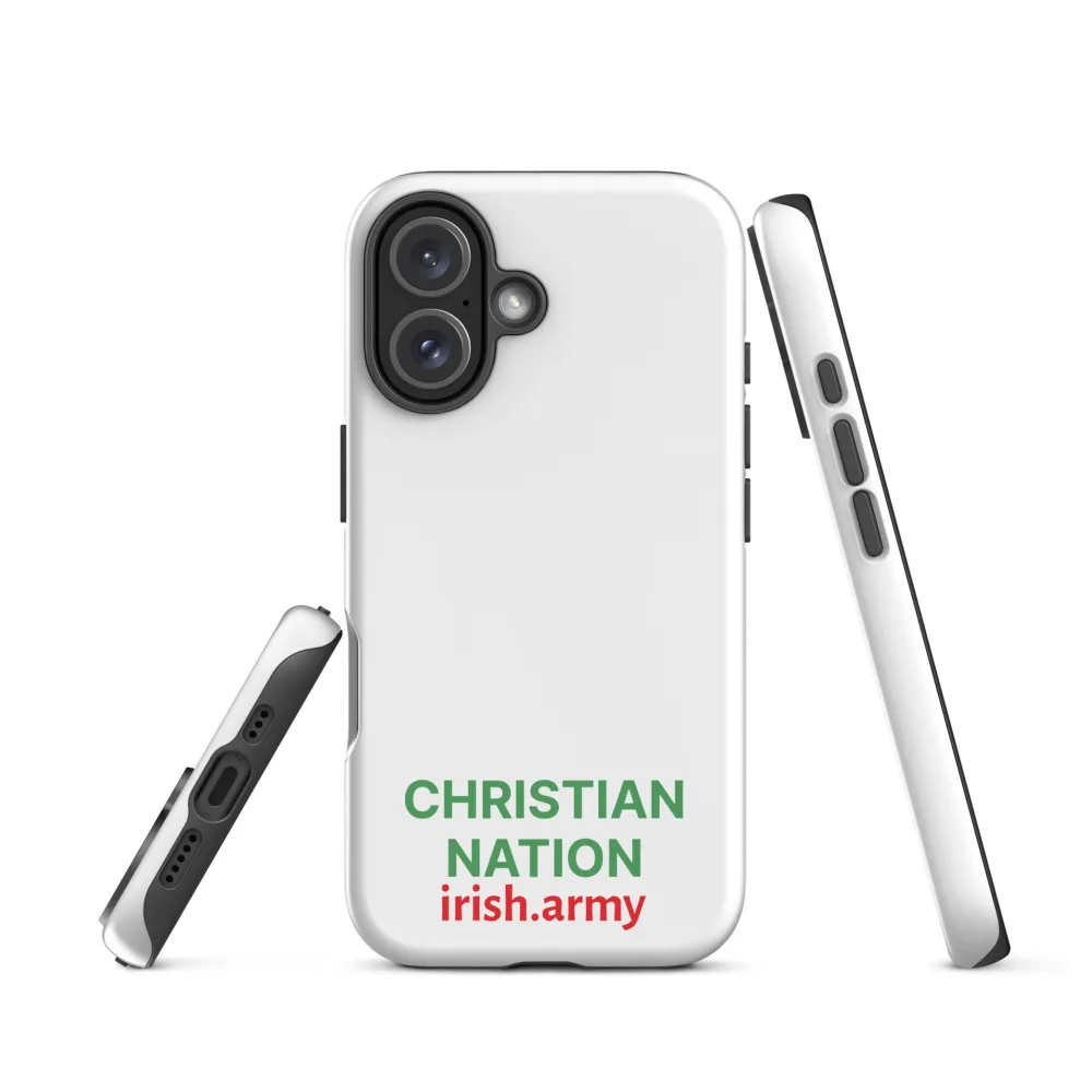 Christian Nation - Robuste Hülle für iPhone®