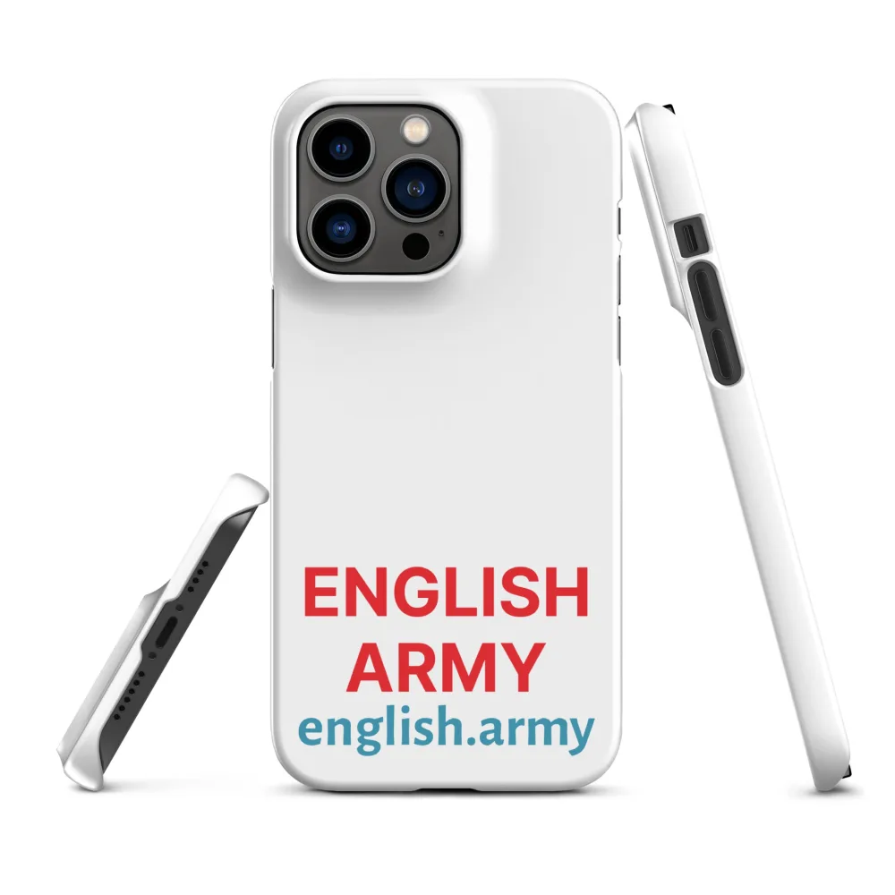 ENGLISCHE ARMEE - Snap Case für iPhone®