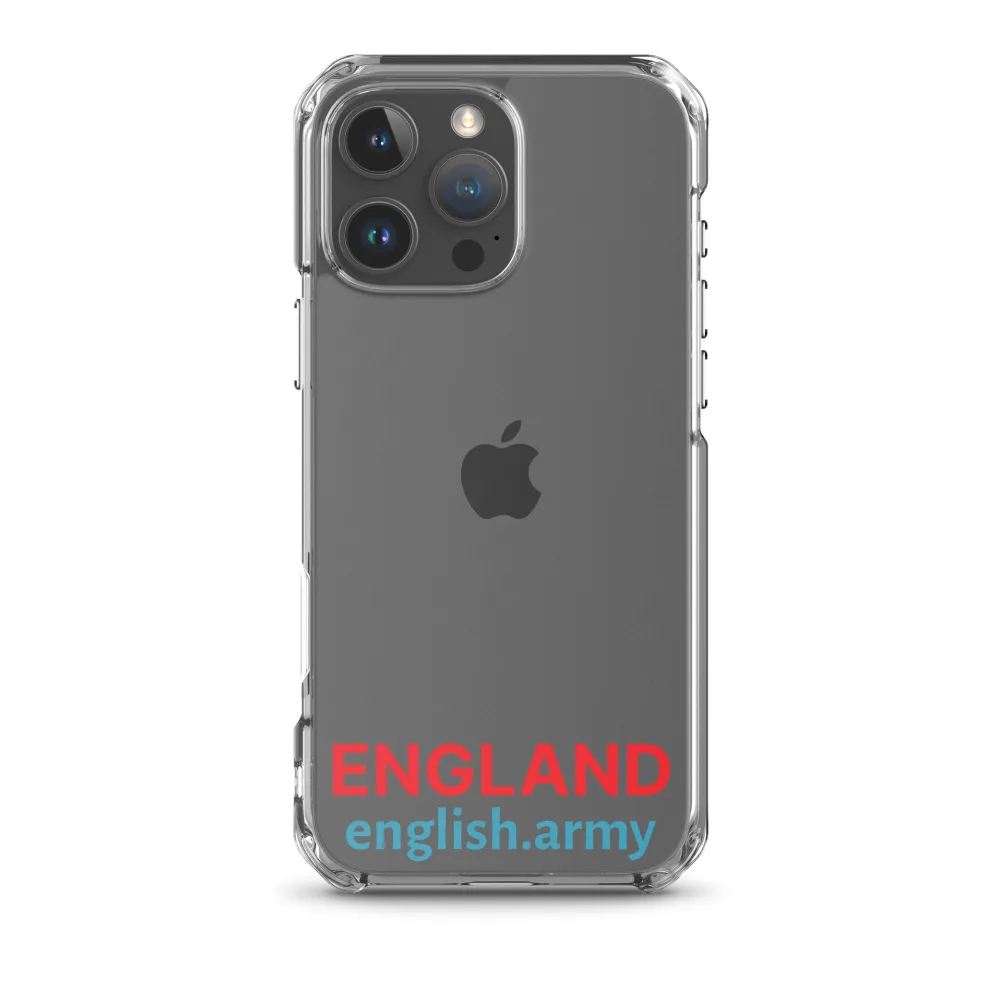 ENGLAND - Transparente Hülle für iPhone®