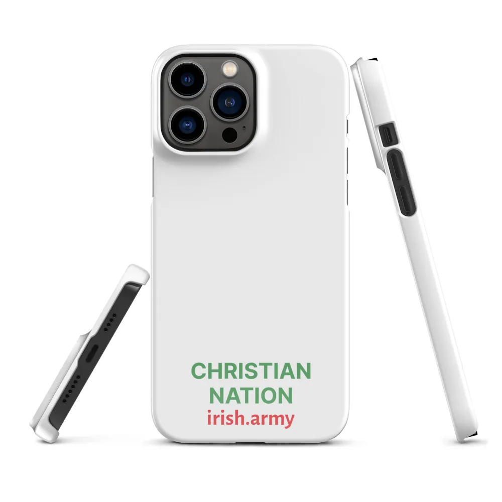 Christian Nation - Snap Case für iPhone®