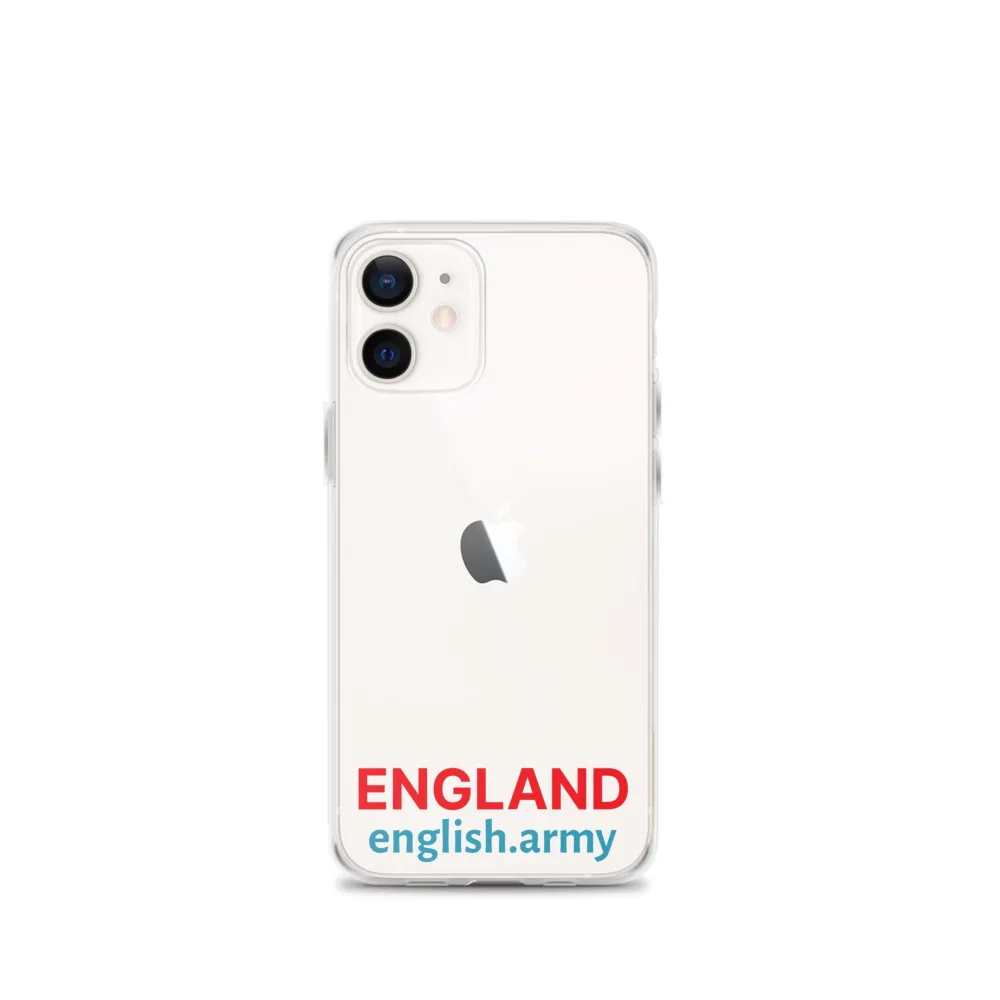 ENGLAND - Transparente Hülle für iPhone®