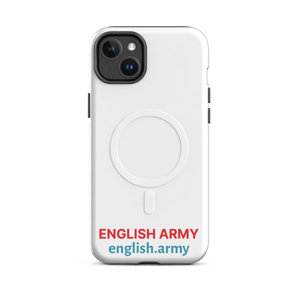 ENGLISCHE ARMEE - MagSafe® Robuste Schutzhülle für iPhone®