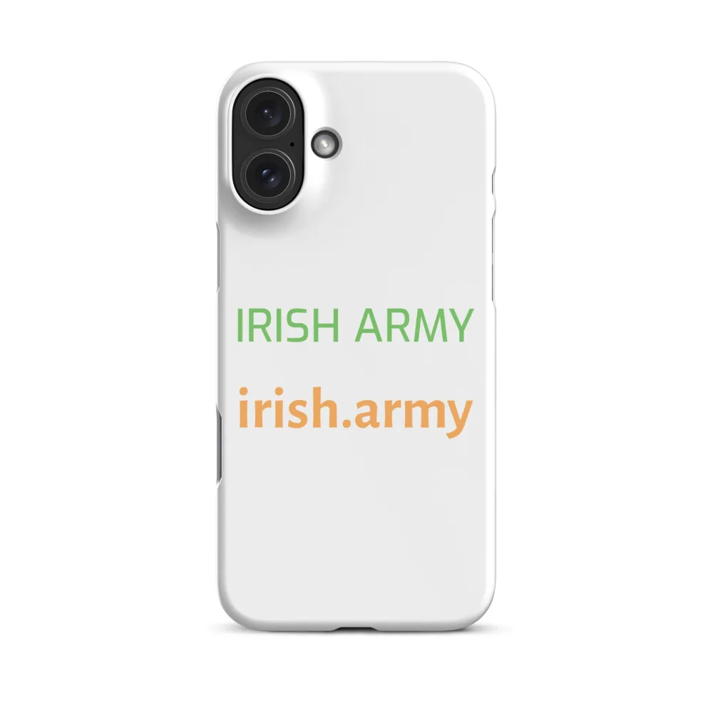 Irische Armee – Schutzhülle für iPhone®