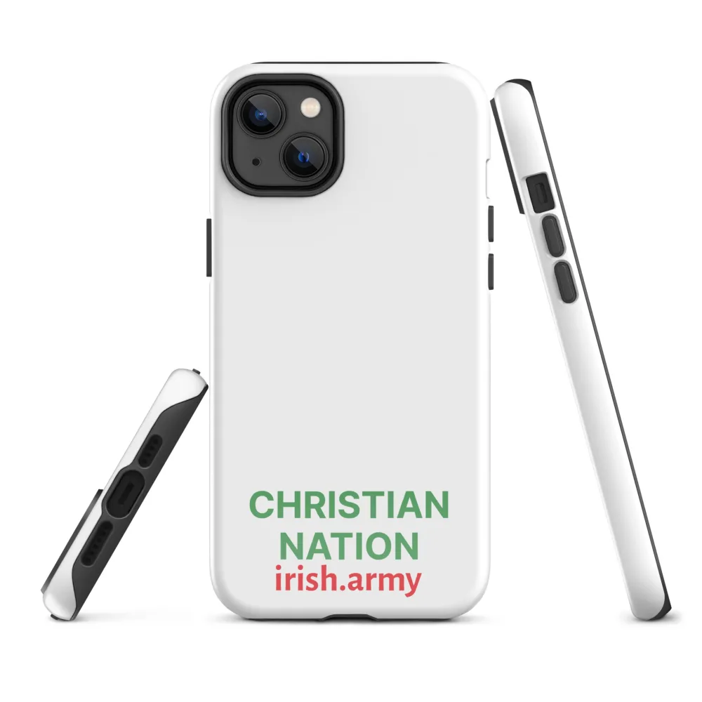 Christian Nation - Robuste Hülle für iPhone®