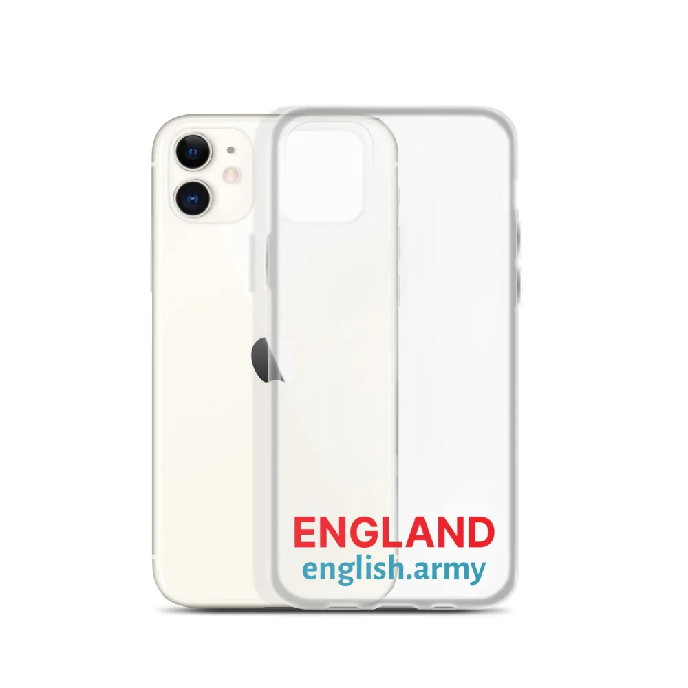 ENGLAND - Transparente Hülle für iPhone®