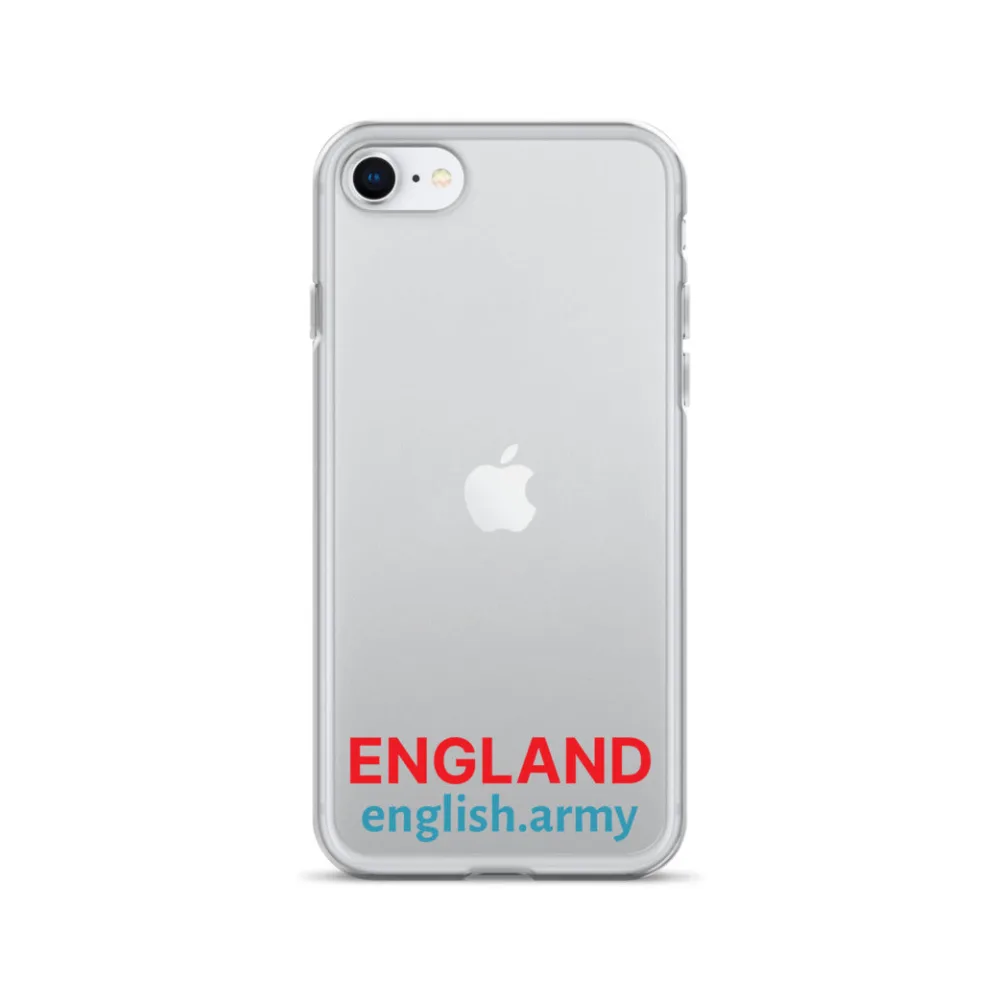 ENGLAND - Transparente Hülle für iPhone®