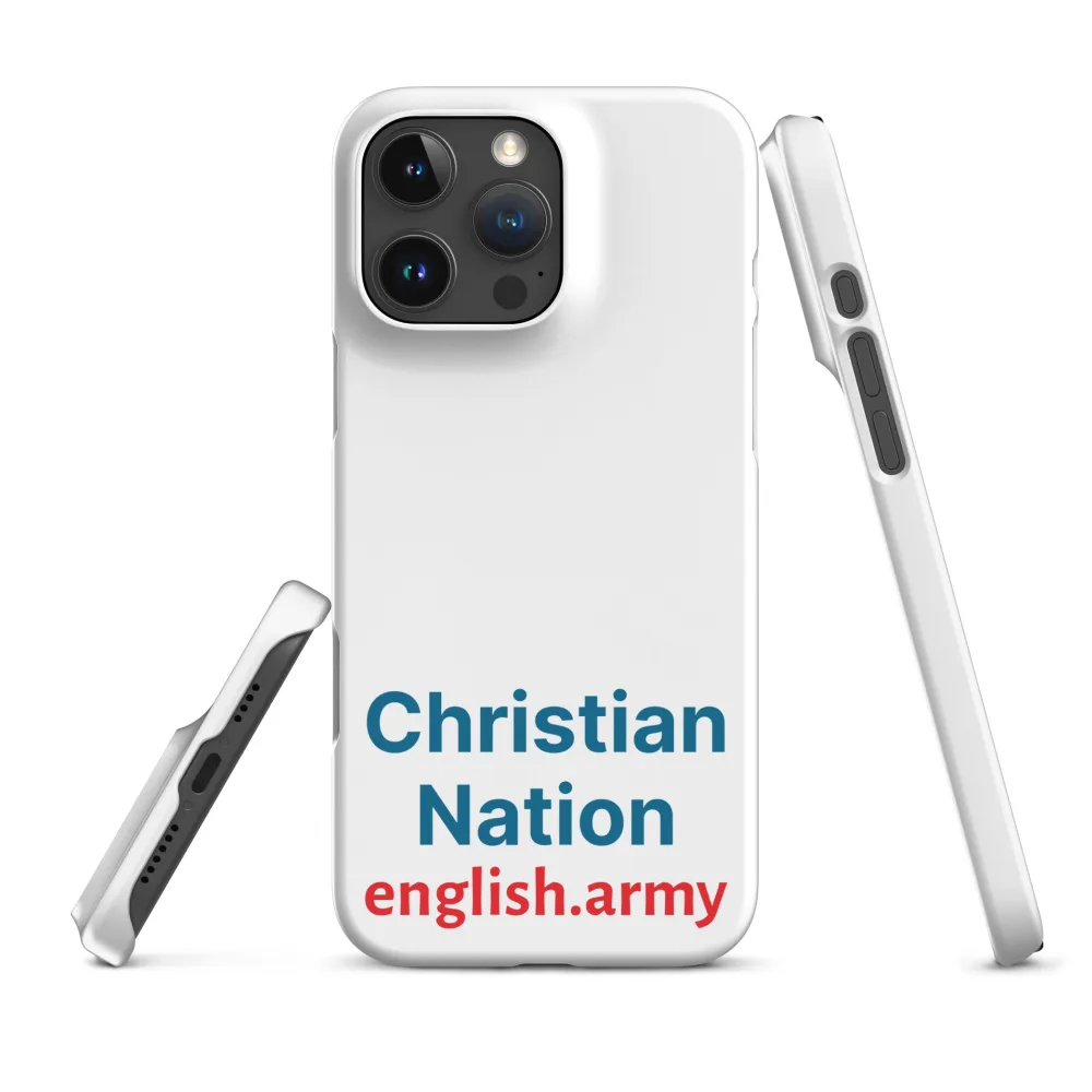 Christian Nation - Snap Case für iPhone®
