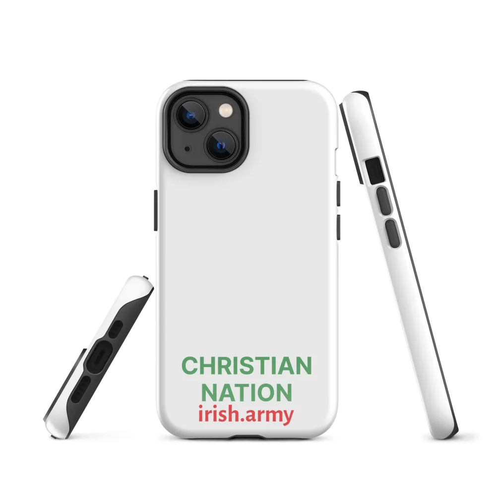 Christian Nation - Robuste Hülle für iPhone®
