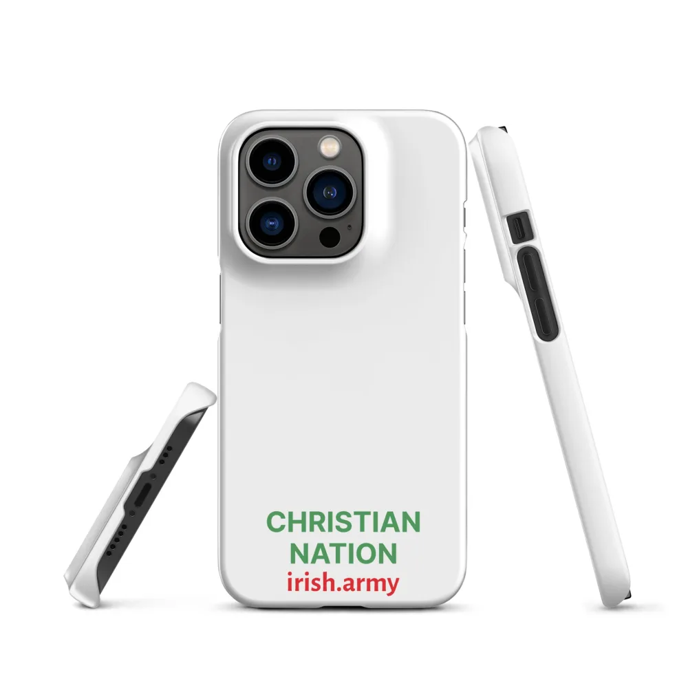 Christian Nation - Snap Case für iPhone®