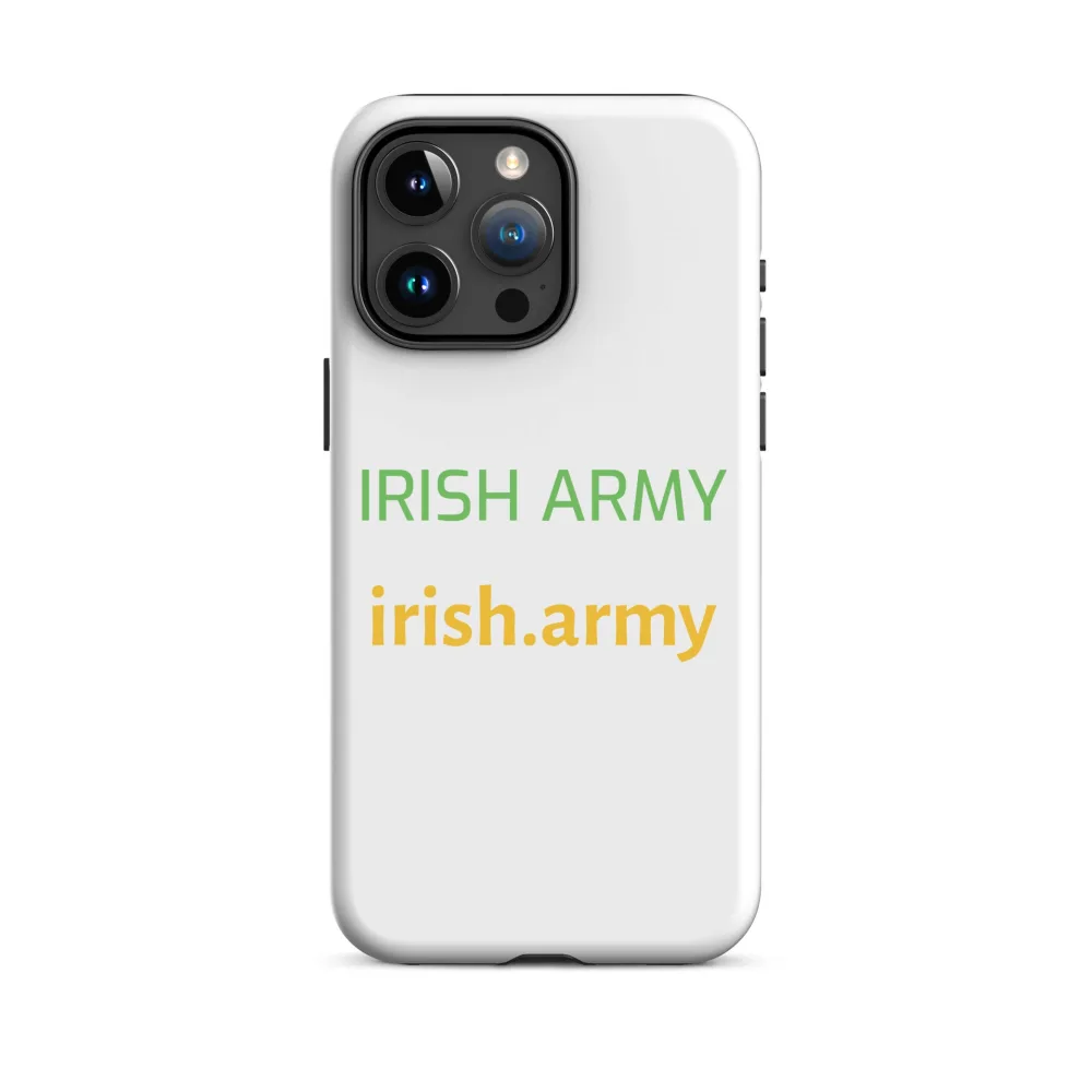 Irische Armee - Robuste Hülle für iPhone®