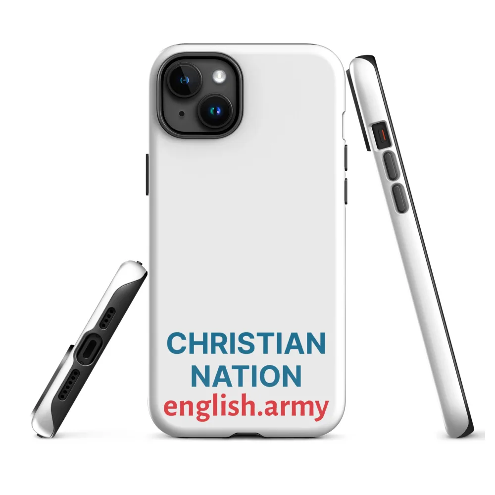 Christian Nation - Robuste Hülle für iPhone®