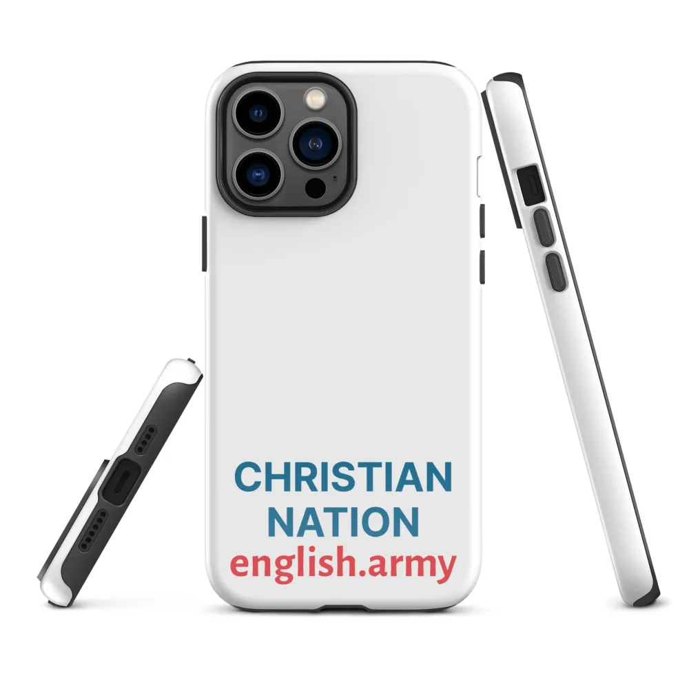 Christian Nation - Robuste Hülle für iPhone®