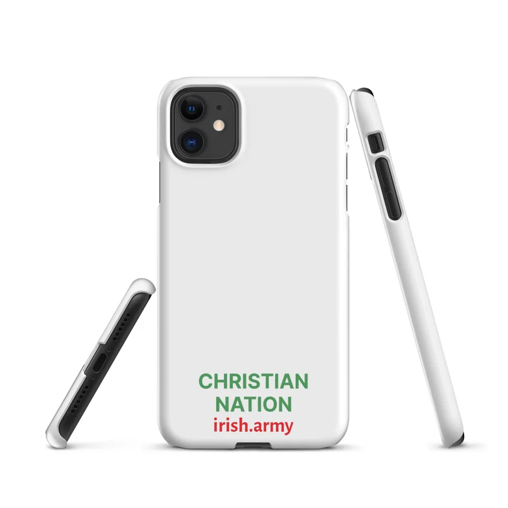 Christian Nation - Snap Case für iPhone®