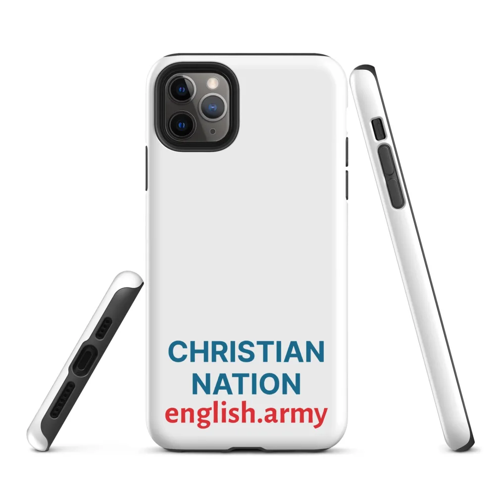 Christian Nation - Robuste Hülle für iPhone®