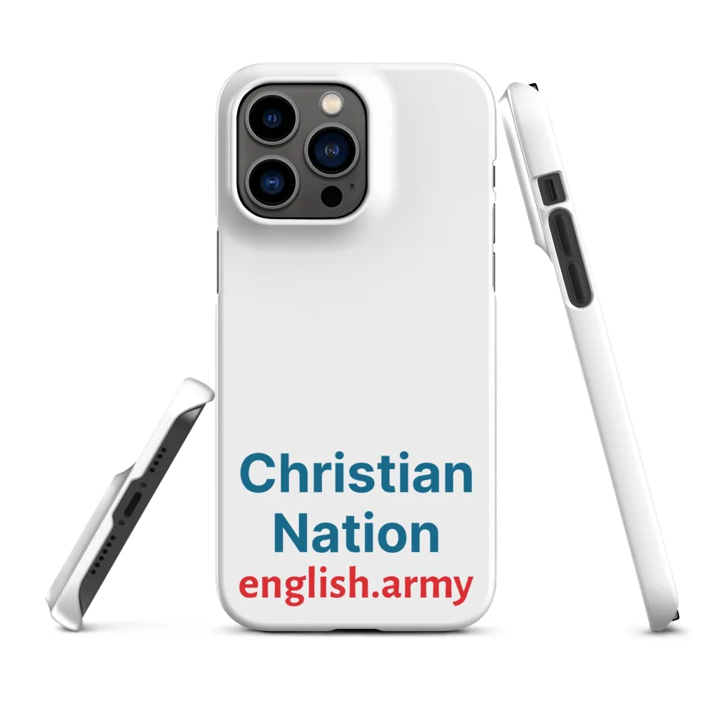 Christian Nation - Snap Case für iPhone®