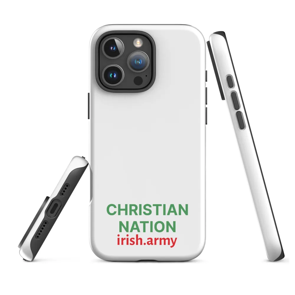Christian Nation - Robuste Hülle für iPhone®