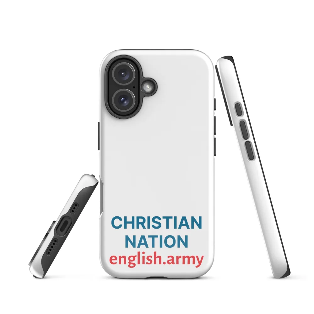 Christian Nation - Robuste Hülle für iPhone®