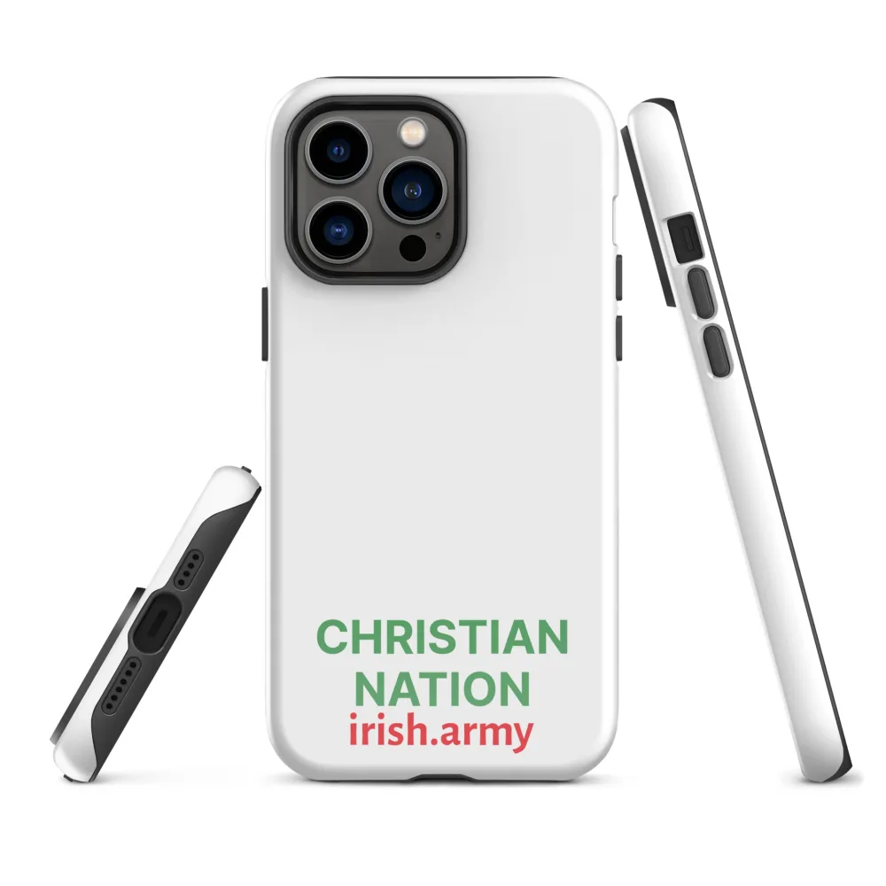 Christian Nation - Robuste Hülle für iPhone®