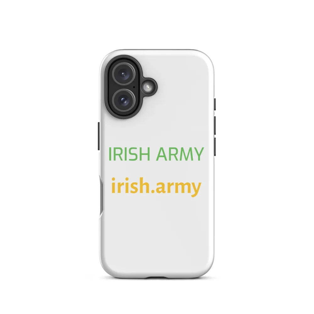 Irische Armee - Robuste Hülle für iPhone®
