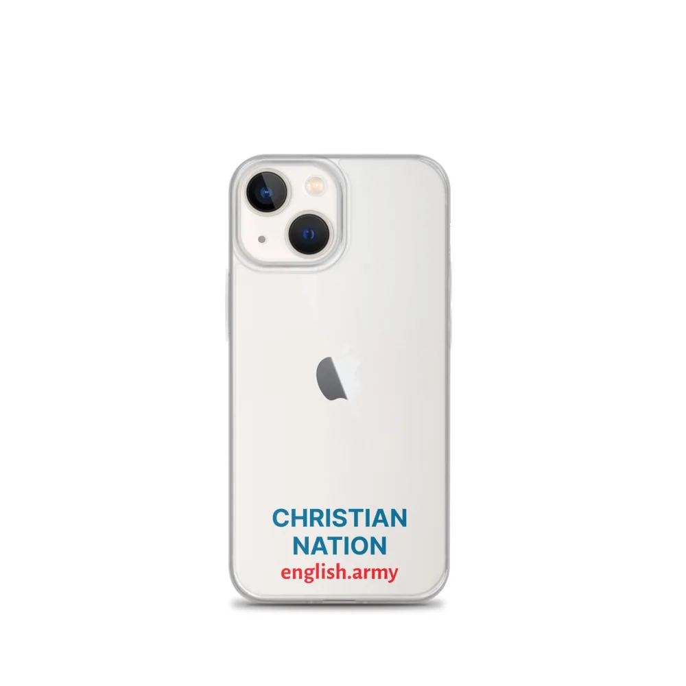 Christian Nation - Klare Hülle für iPhone®
