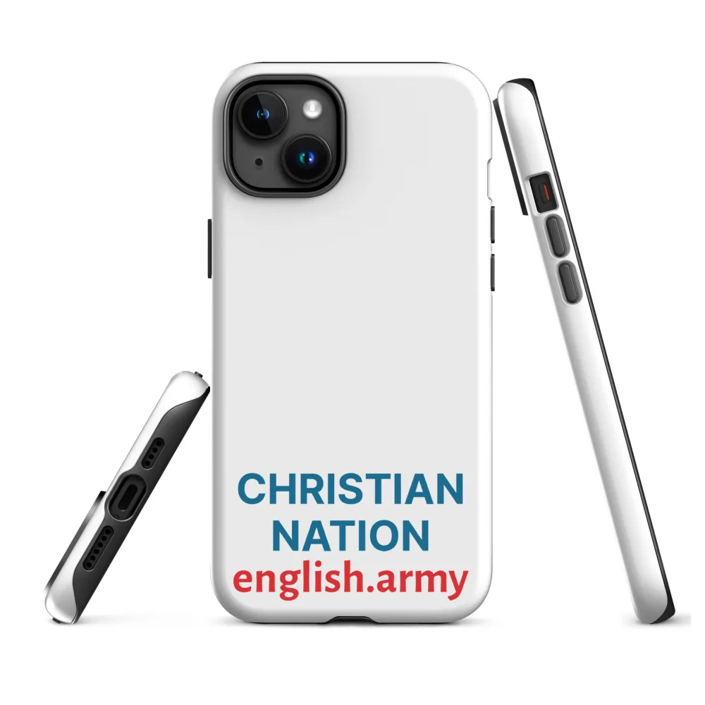 Christian Nation - Robuste Hülle für iPhone®