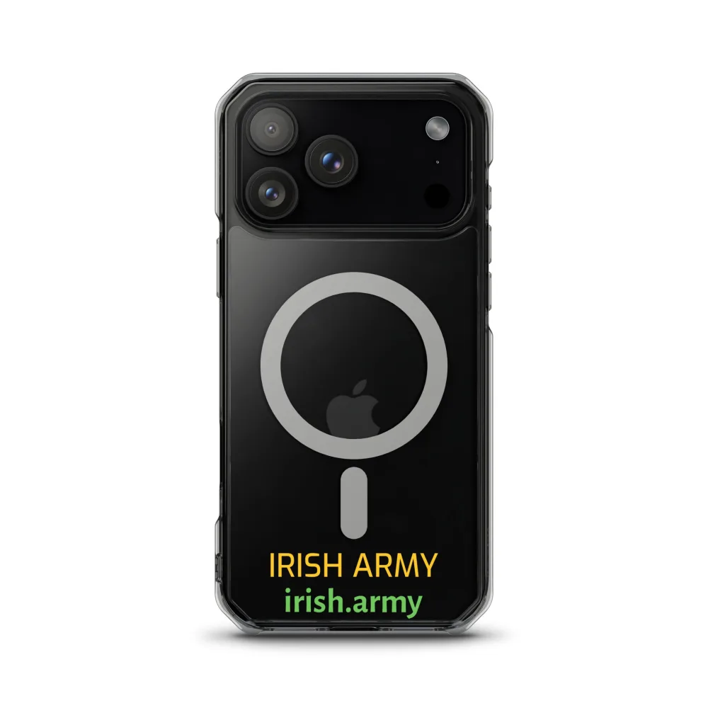 Irische Armee - MagSafe® Clear Case für iPhone®