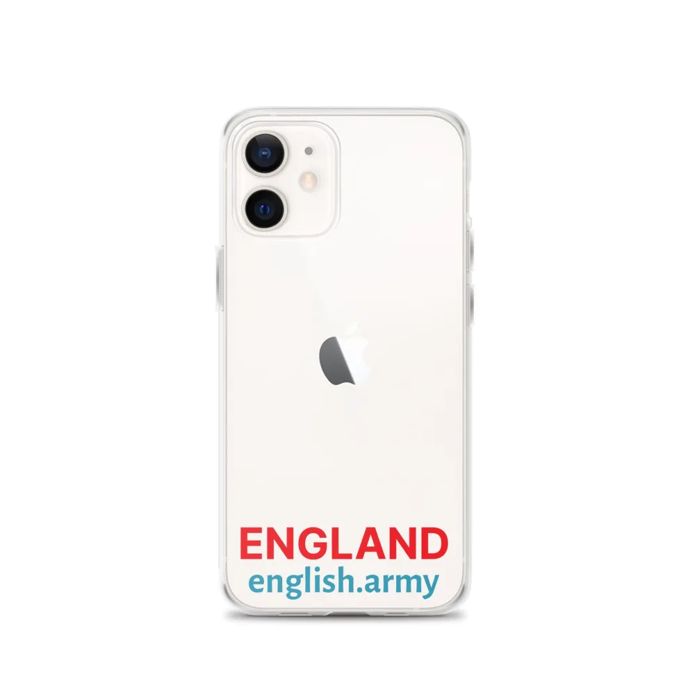 ENGLAND - Transparente Hülle für iPhone®