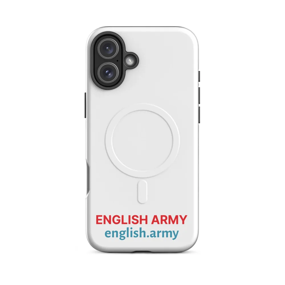 ENGLISCHE ARMEE - MagSafe® Robuste Schutzhülle für iPhone®
