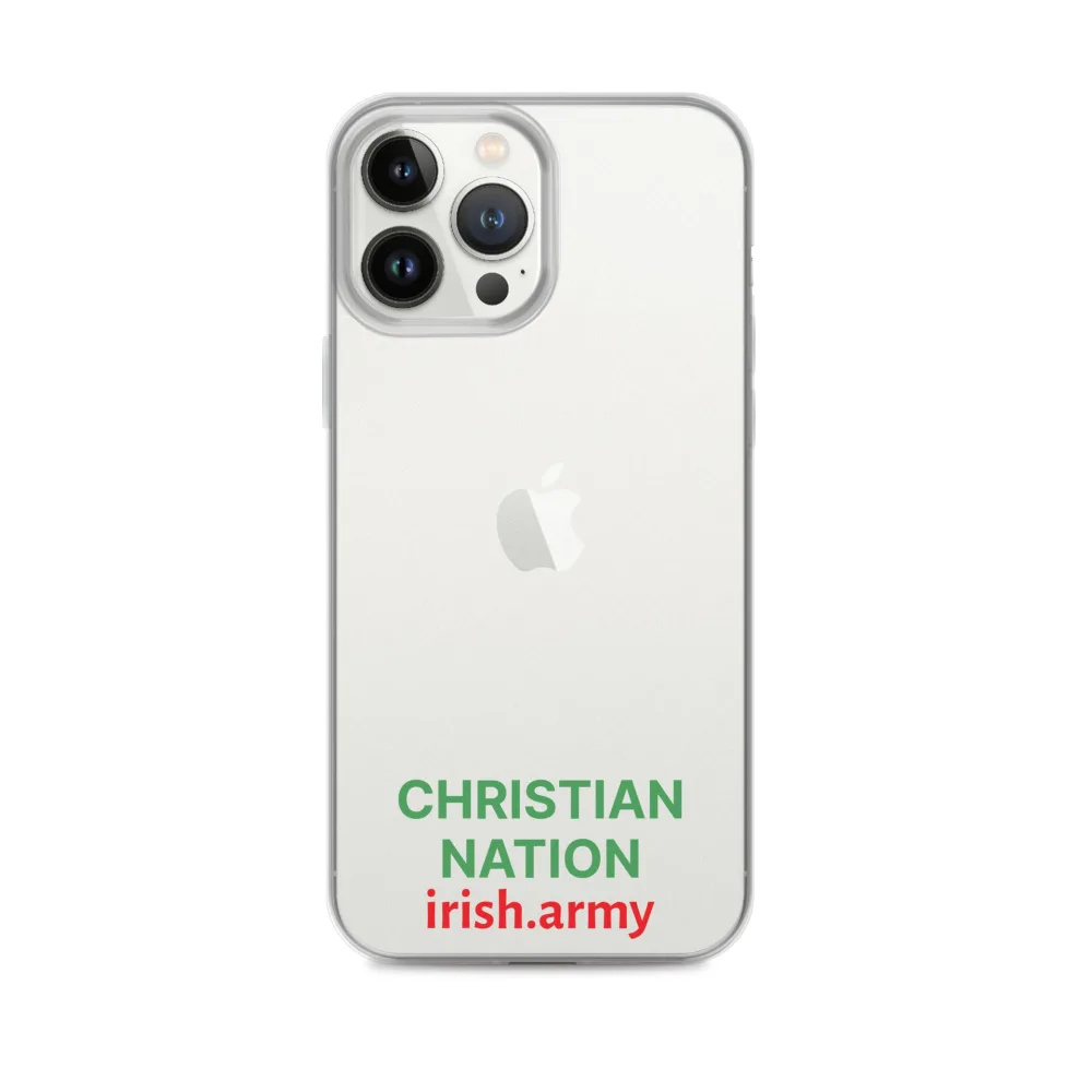 Christian Nation - Klare Hülle für iPhone®